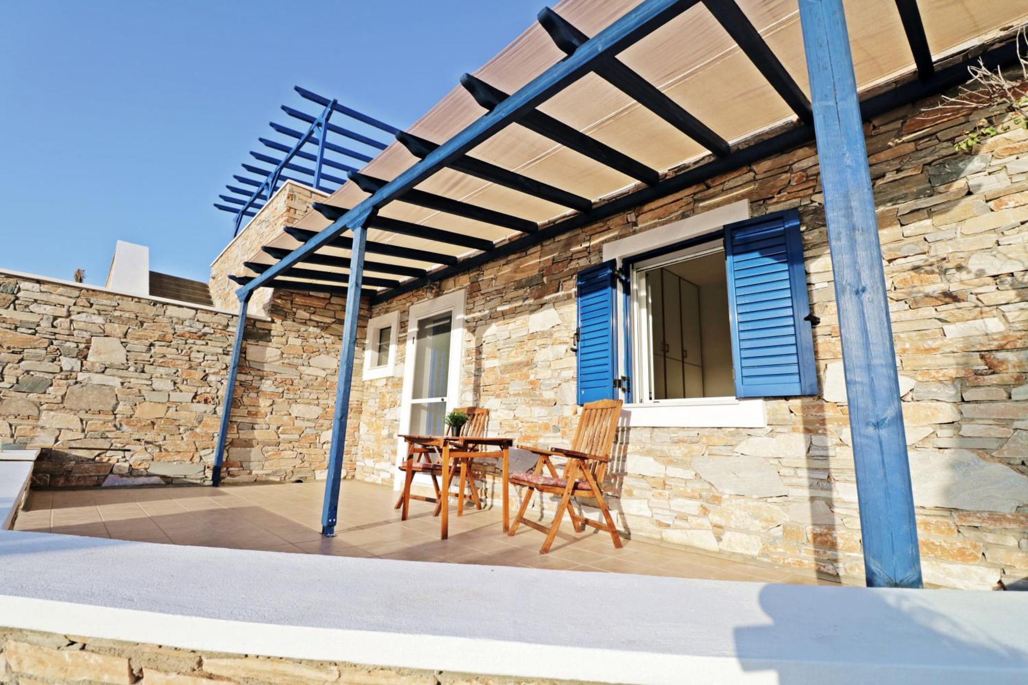 Unique Off Grid Seafront Villa Ios Zewnętrze zdjęcie